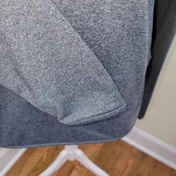 WSU Cougar Quarter Zip Long Sleeve Sweat Jacket Heathered Gray Women's Size M - Picture 10 of 14